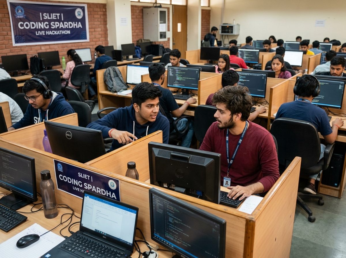 Coding Spardha Hackathon Booths